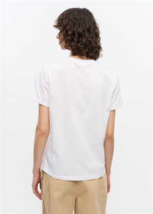 Kitty Margot tee Bright White T4272 Ganni 